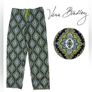Vers Bradley Medium Blue Green Pinwale Corduroy Pajama Drawstring lounge pants